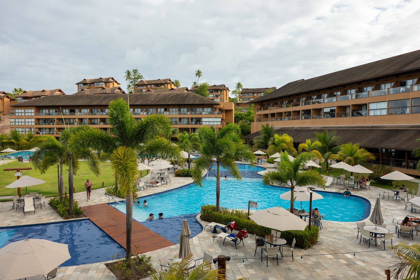 varanda gourmet · vista mar